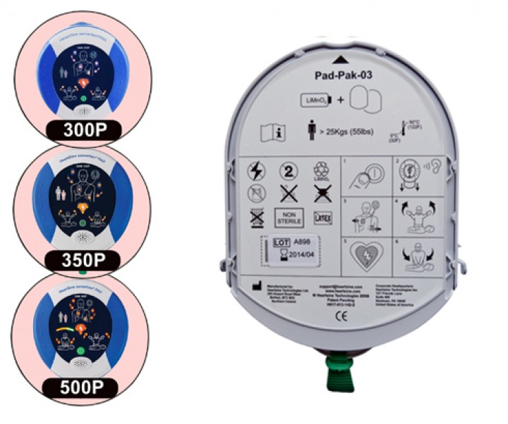 Elektrody-bateria dla dorosłych PAD-PAK do AED Samaritan PAD
